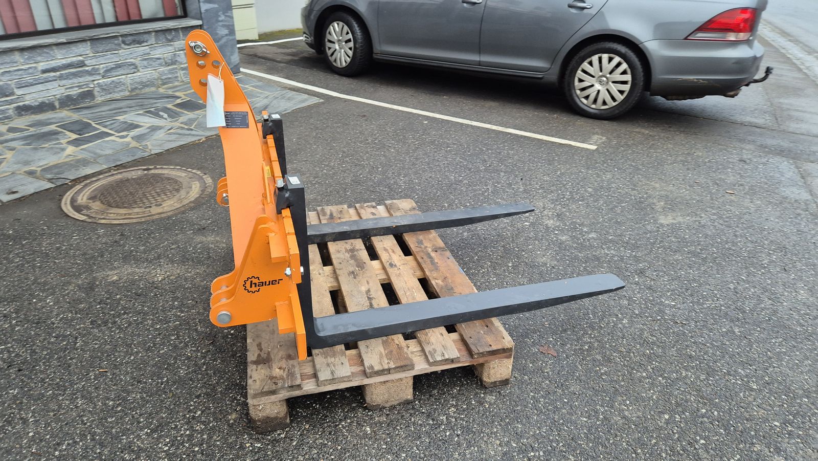 Hauer Dreipunkt Palettengabel 1100 3