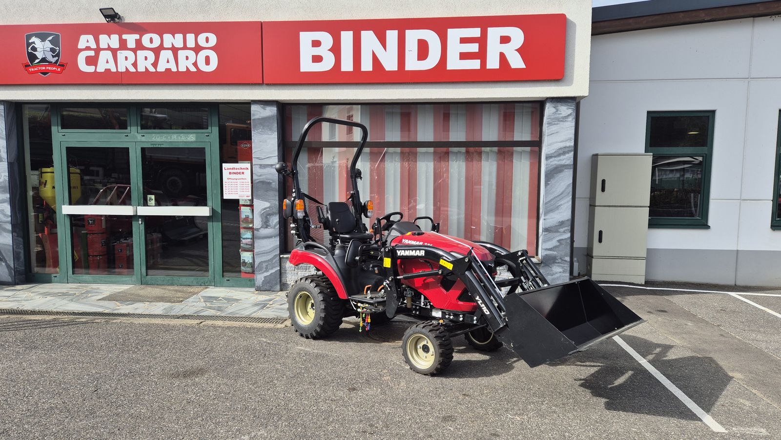 Yanmar Y 221 + Frontlader 2