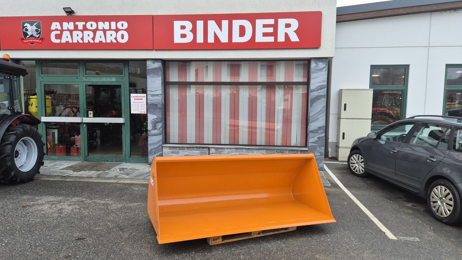 Hauer Leichtgutschaufel lang 2200 EURO 1