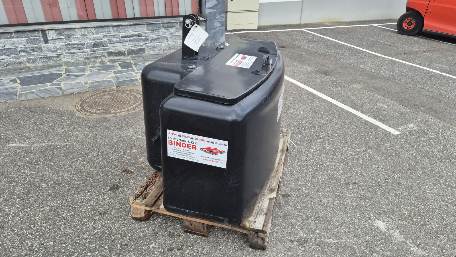 EcoLine Frontgewicht 1050 + Box 3
