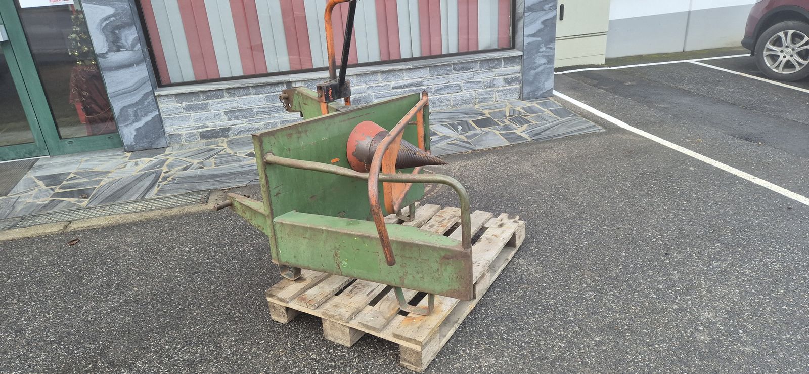 Posch Kegelspalter Holzbohrer Maxi mit Not-Aus 2