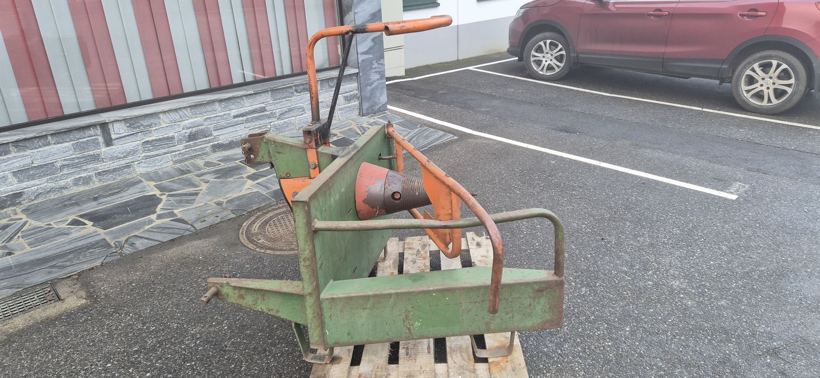 Posch Kegelspalter Holzbohrer Maxi mit Not-Aus 3