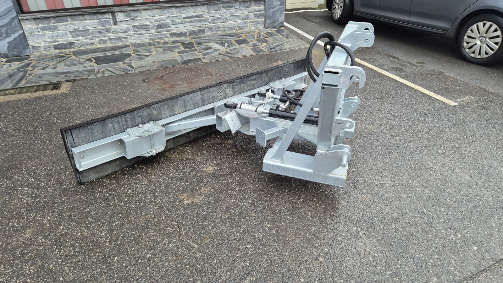 EcoLine Gummischieber GSH 2200 verzinkt 2