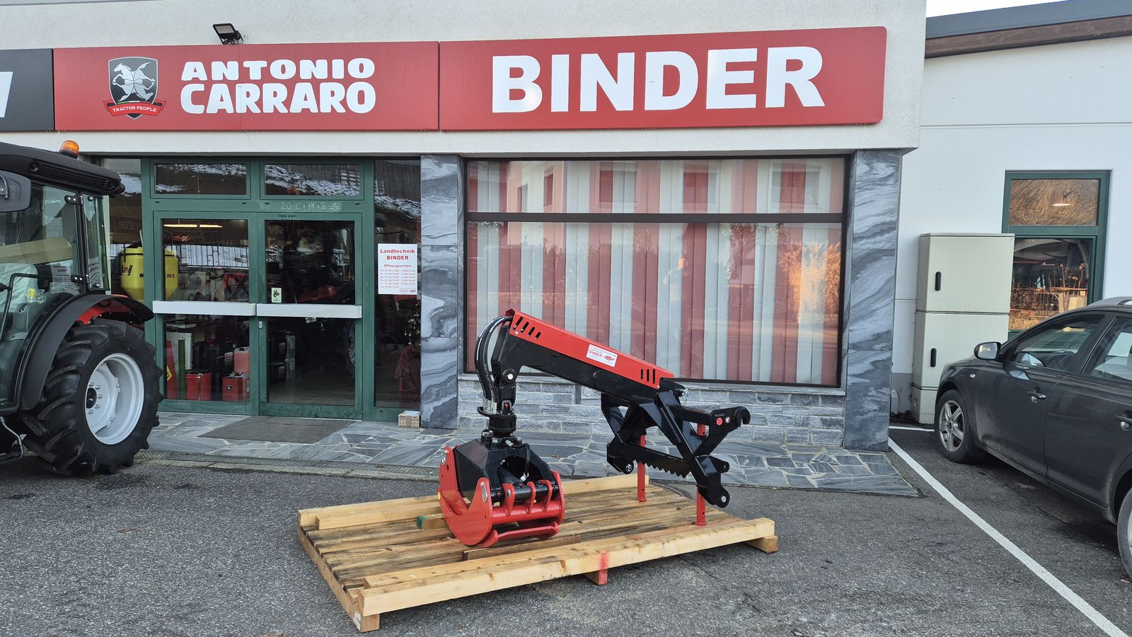 EcoLine Rückezange 1850 Hydro 1