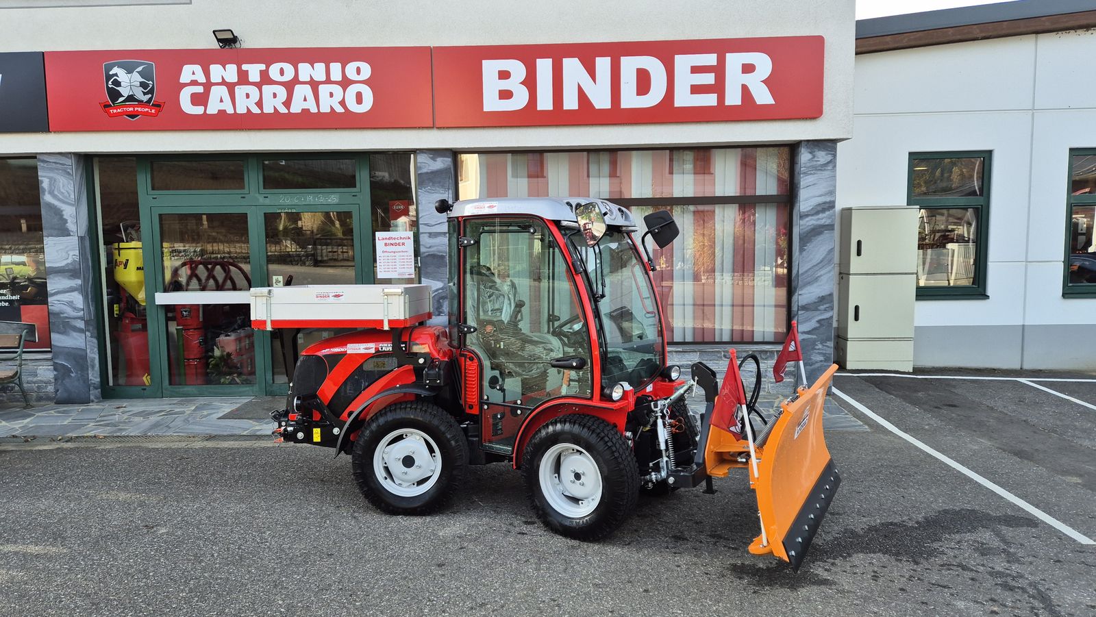 Antonio Carraro SP 4800 Winterdienst + Schneepflug  1500 2
