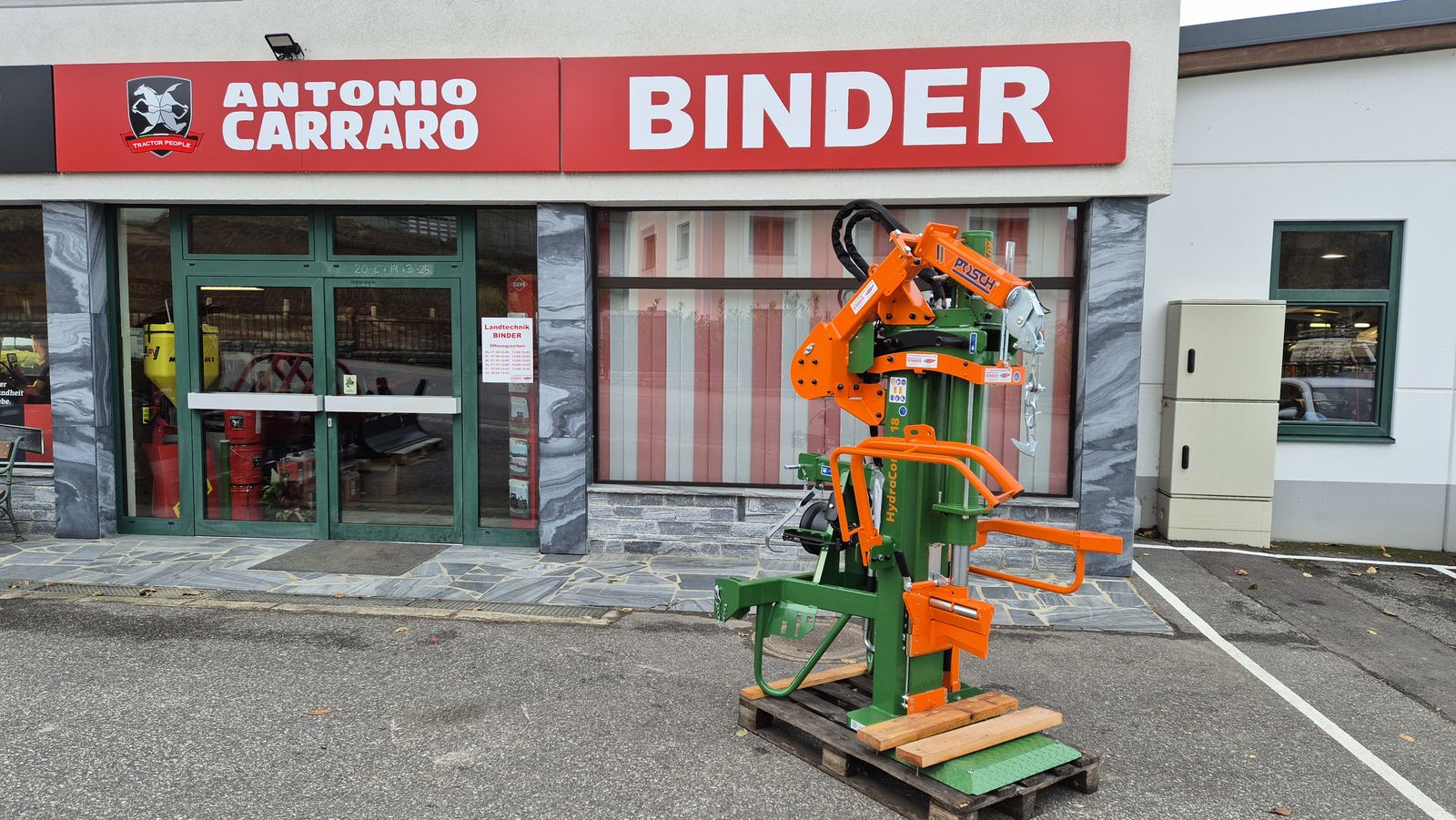 Posch 18to Autospeed + Seilwinde 1