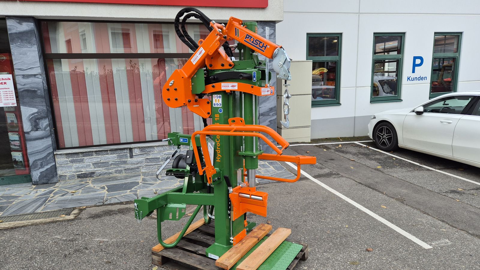 Posch 18to Autospeed + Seilwinde 2