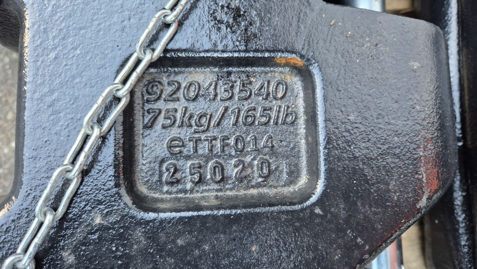 Steyr 220KG FRONTGEWICHTE 3