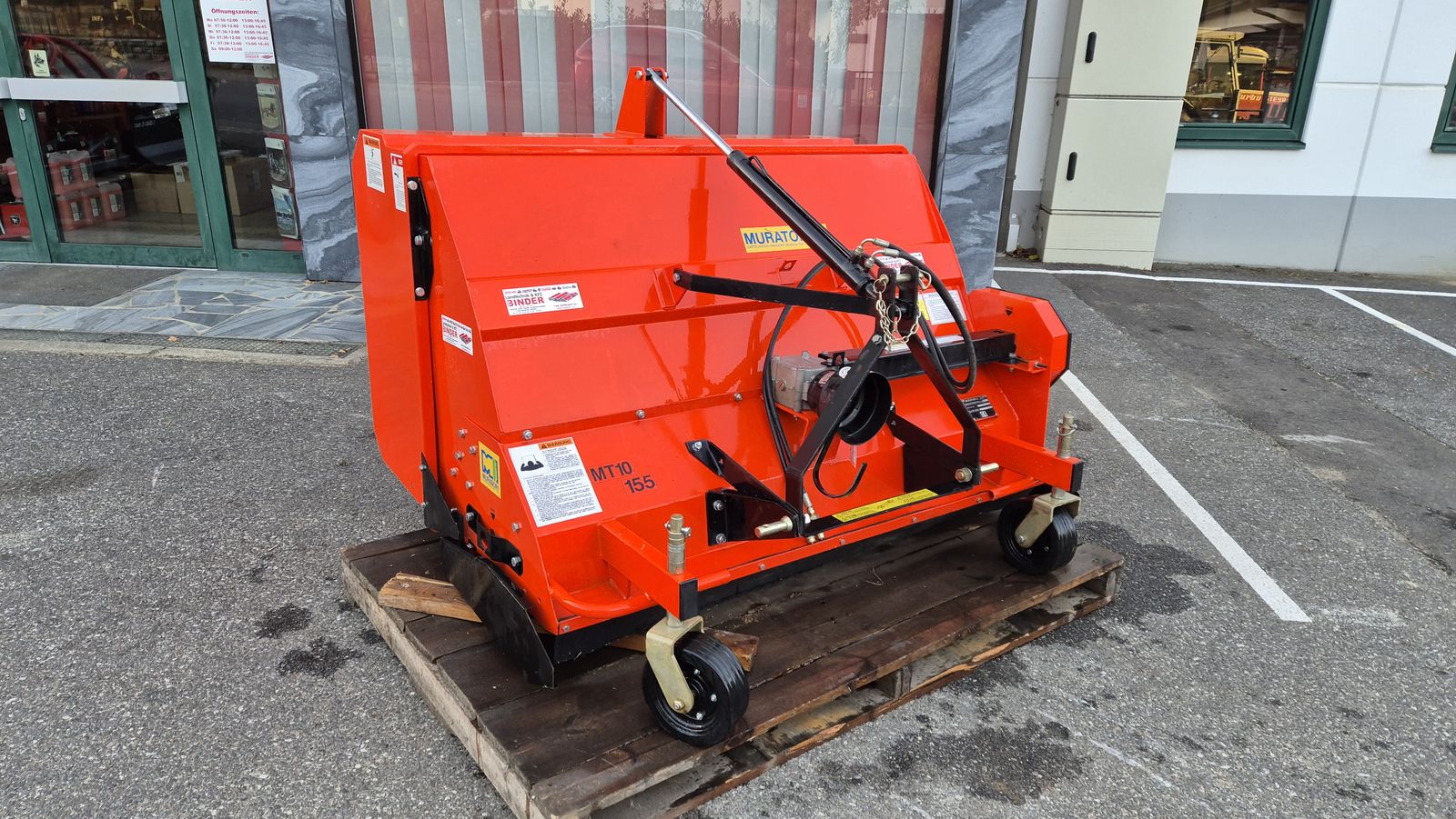 Muratori Mulcher mit Sammelbehälter MT 10 RI 155 2
