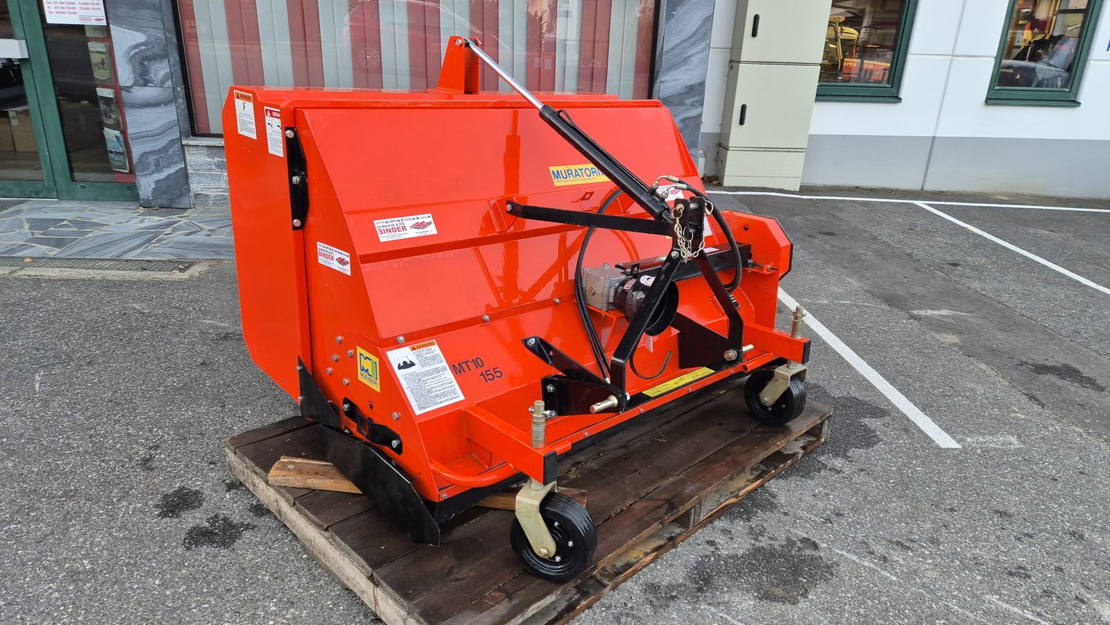Muratori Mulcher mit Sammelbehälter MT 10 RI 155 3