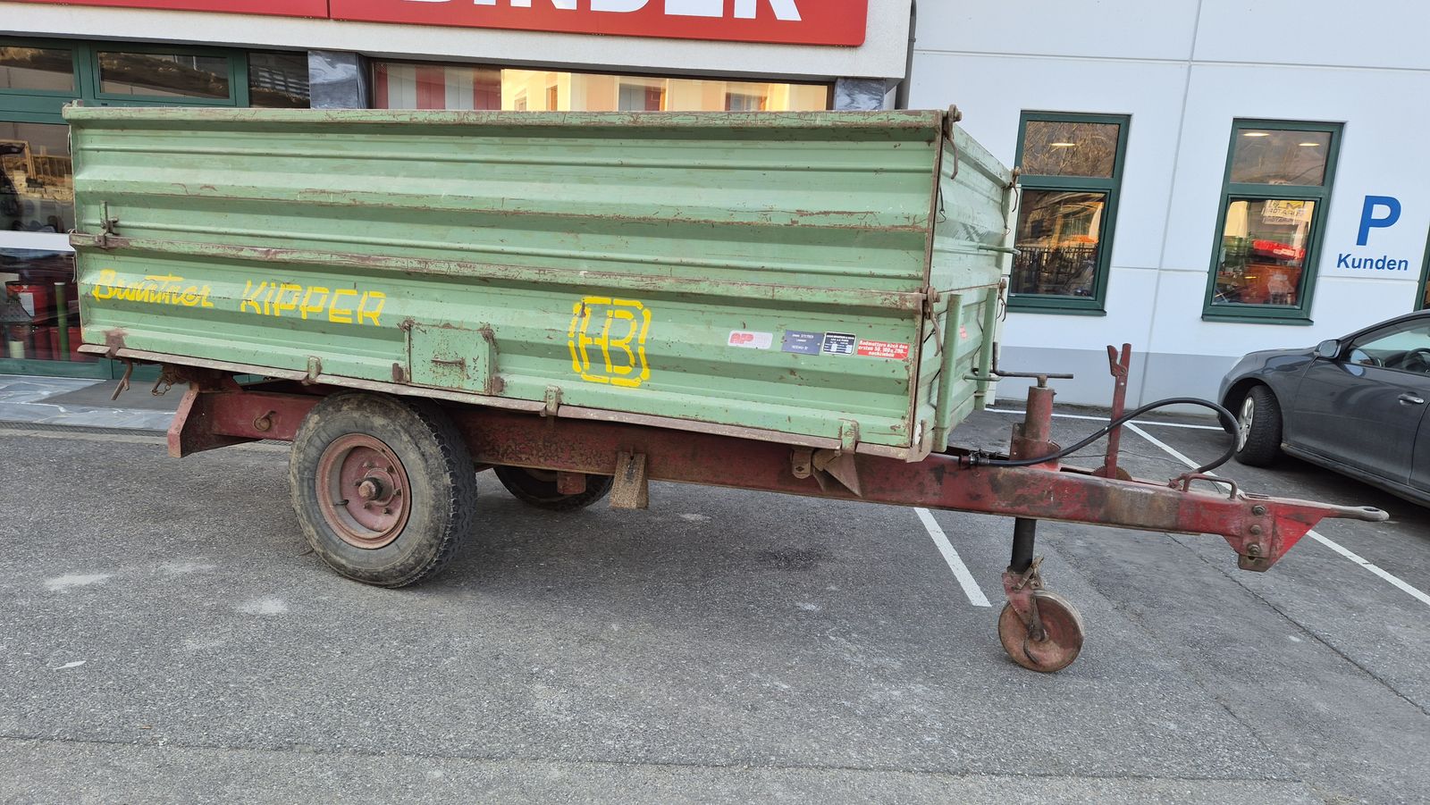 Brantner Einachs-Dreiseitenkipper EDK 5,0 to NL 2