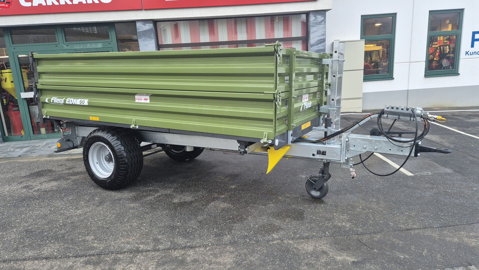 Fliegl Einachs-Dreiseitenkipper EDK 50 2