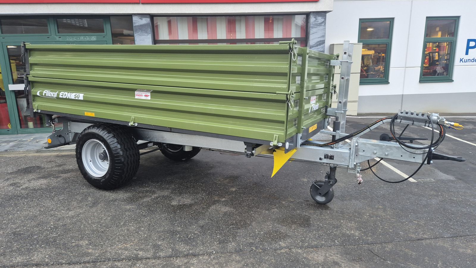 Fliegl Einachs-Dreiseitenkipper EDK 50 3