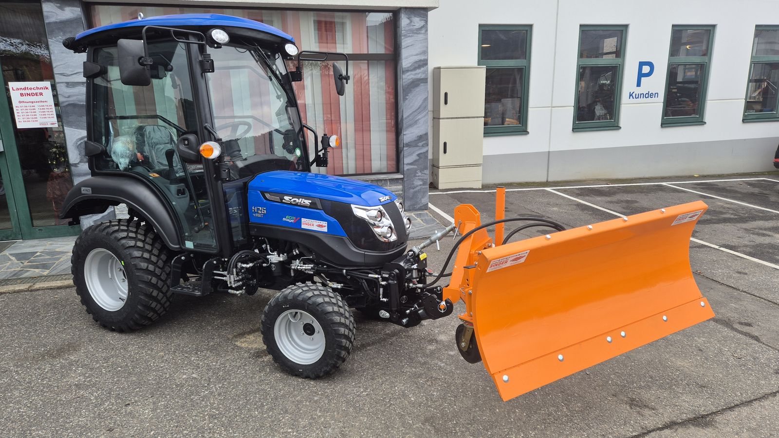 Solis 26 HST Hydrostat Winterdienst 2