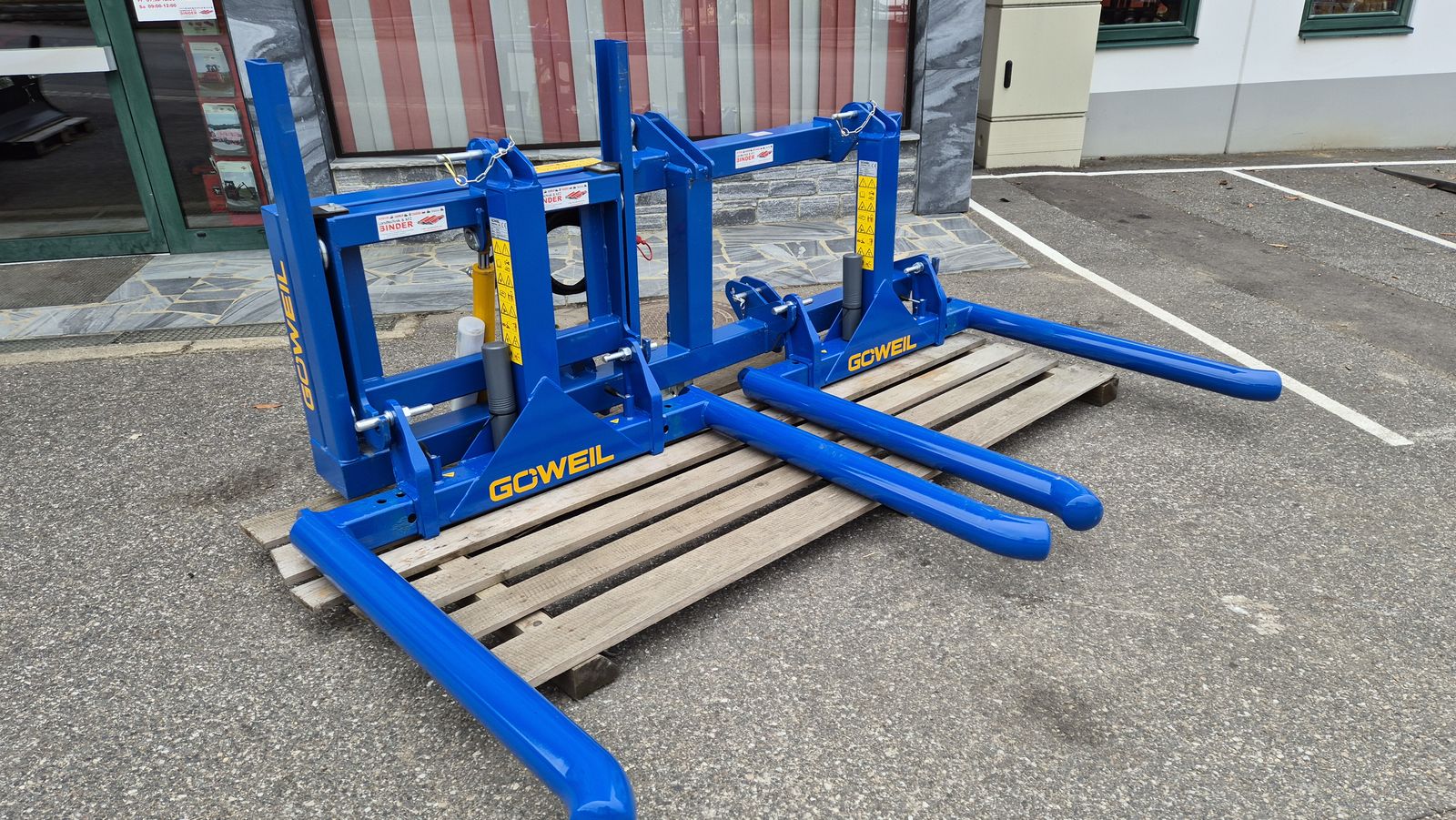 Göweil Doppelter Ballen Transporter DTR mit 2 BTG ME 3