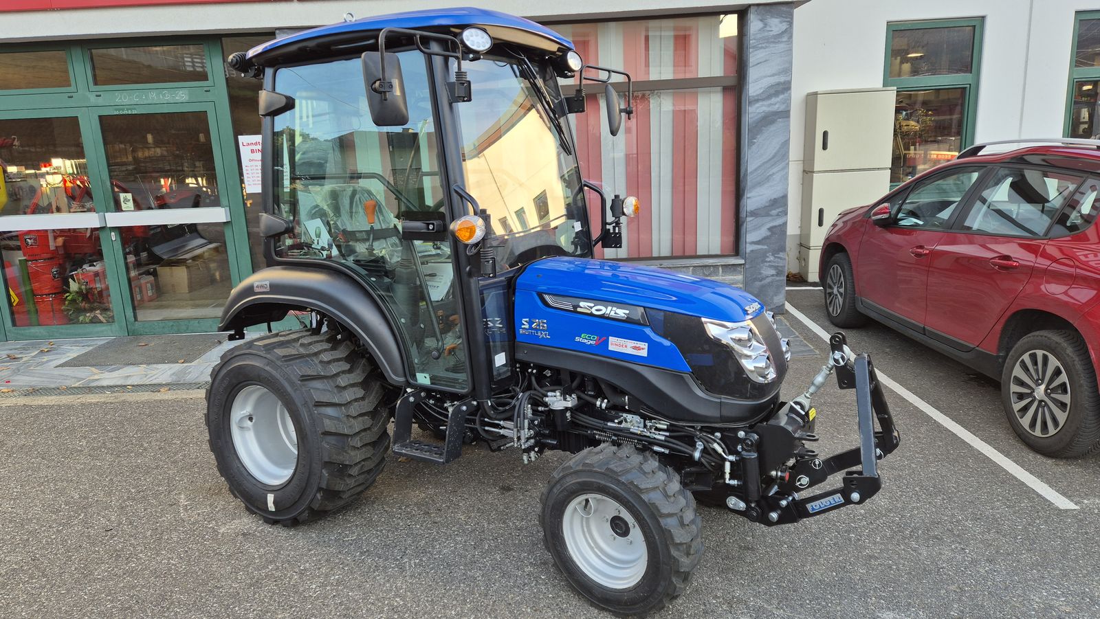 Solis 26 9+9 Seitenschalt+orig.Kab. +FH +Industrieber. 2