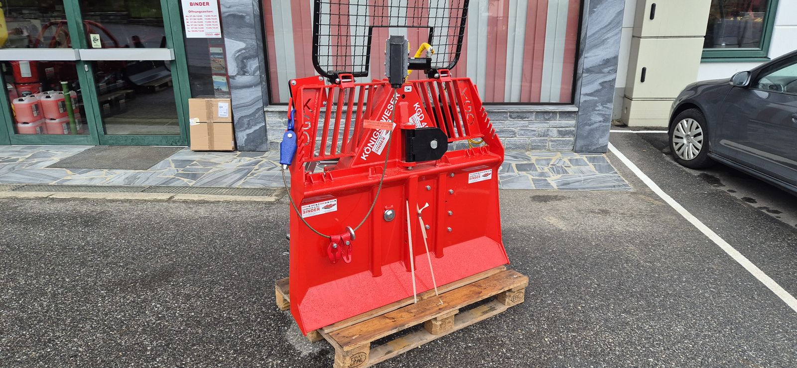 Königswieser Forstseilwinde KGD 45 SA mit Funk+Seilausstoß 2