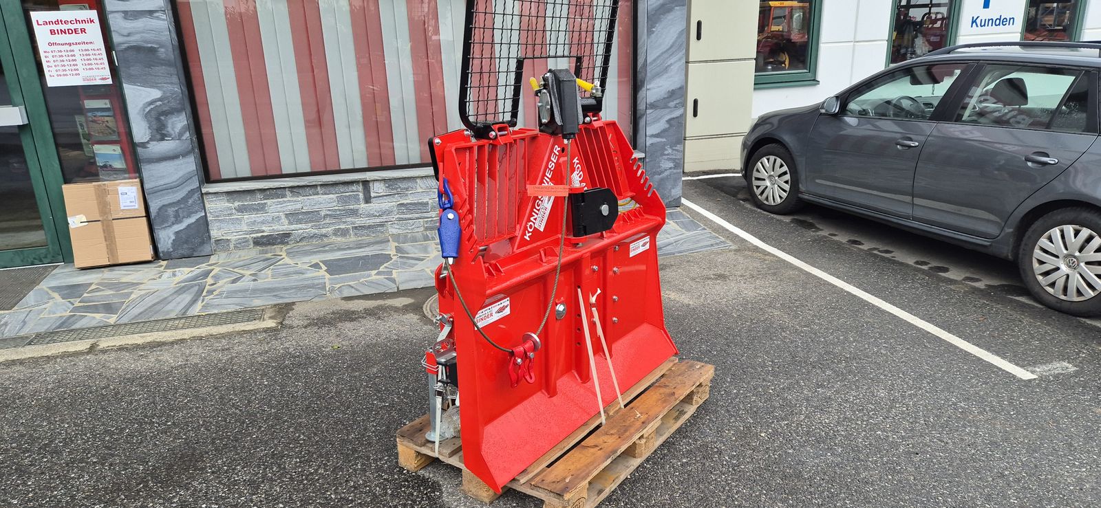 Königswieser Forstseilwinde KGD 45 SA mit Funk+Seilausstoß 3