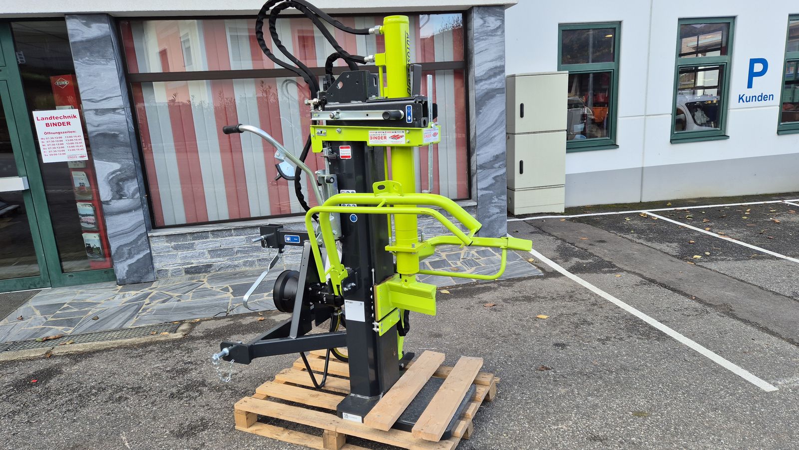 Posch Mr.PALDU Holzspalter 15to u. 19to V2 Autospeed 2