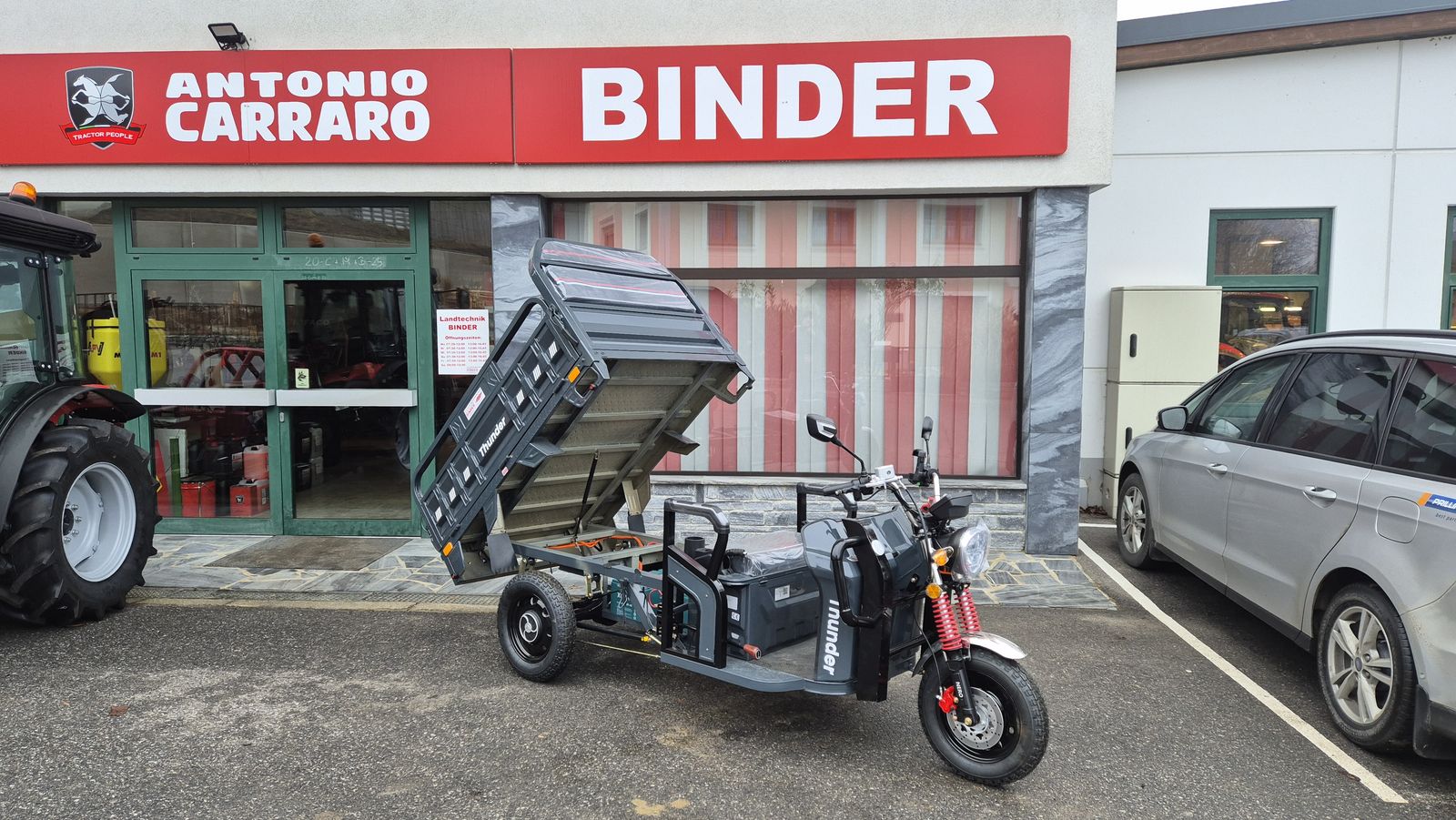 EcoLine NERO Thunder TukTuk Lastendreirad 1