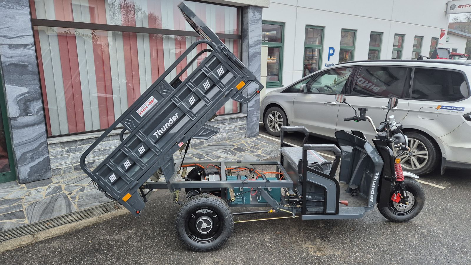 EcoLine NERO Thunder TukTuk Lastendreirad 3