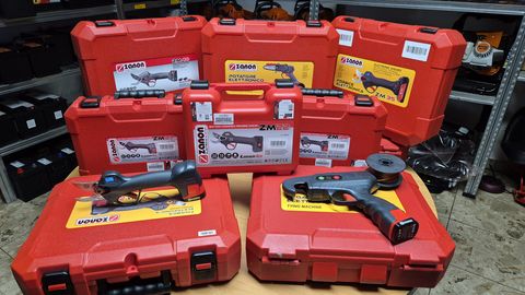 Zanon Bindegerät ZL 25 + AkkuSchere ZM 22 WINTERAKTION
