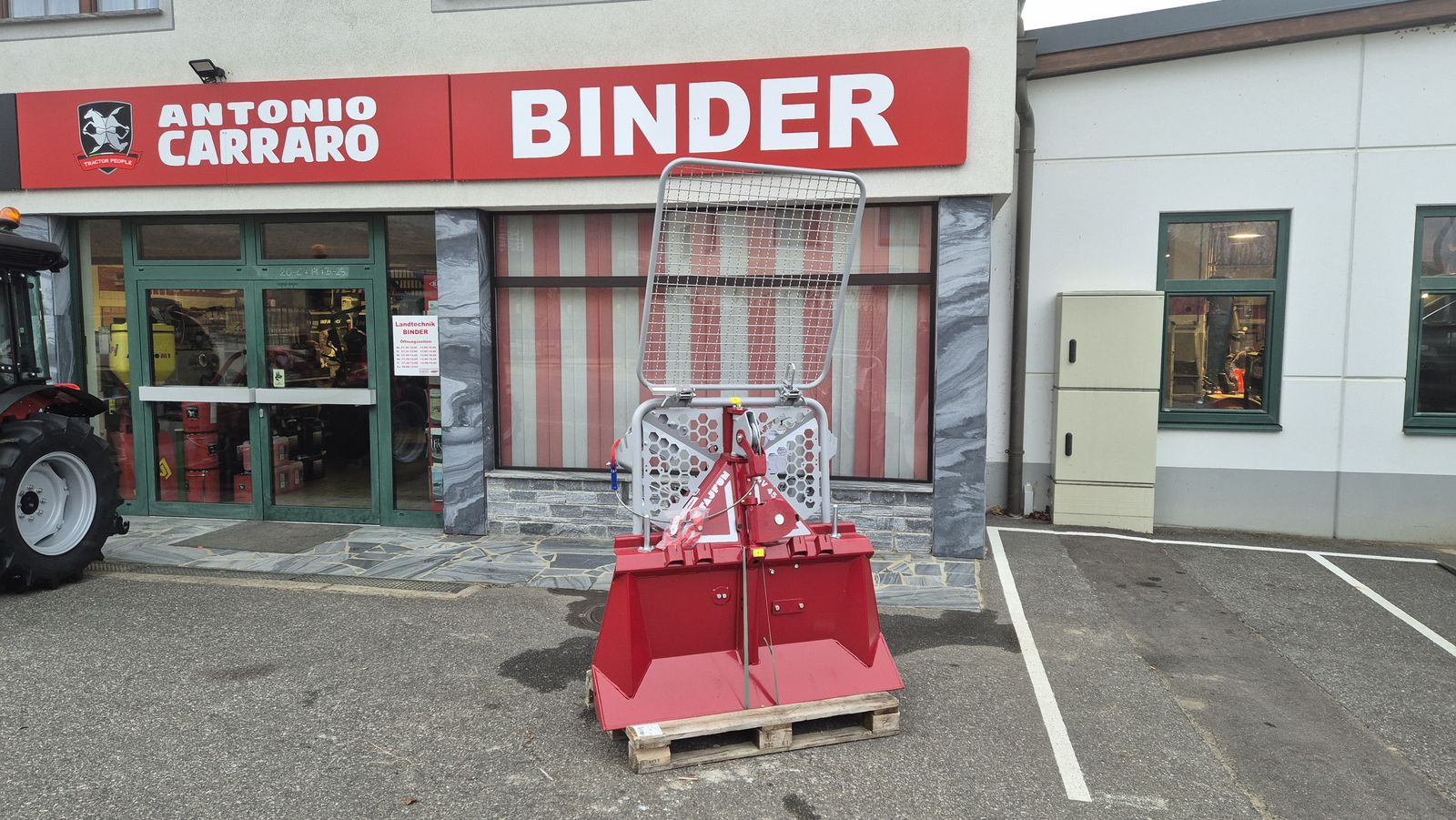 Tajfun Forstseilwinde EGV 45 A mit Untersetzung 2