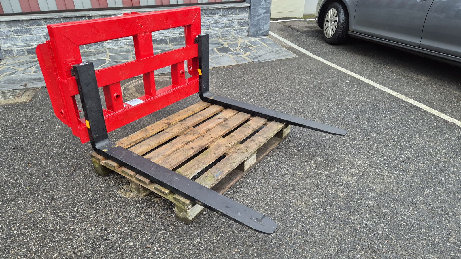 EcoLine Palettengabel m HAUER+Dreipunkt-Aufnahme 2