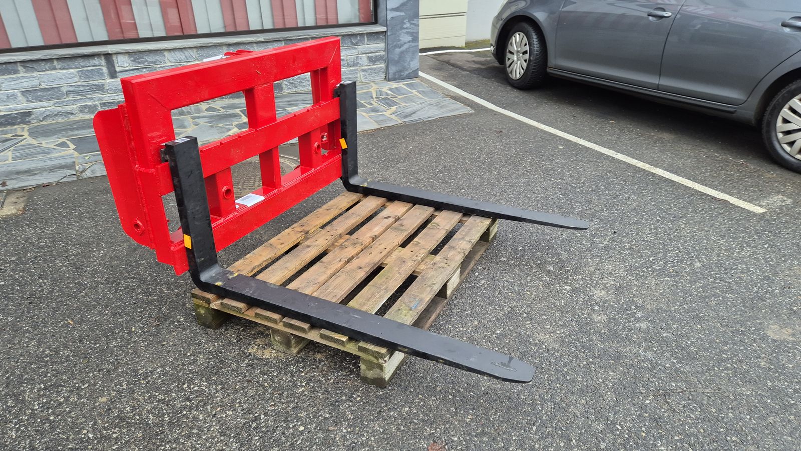 EcoLine Palettengabel m HAUER+Dreipunkt-Aufnahme 3