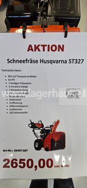 Husqvarna ST327