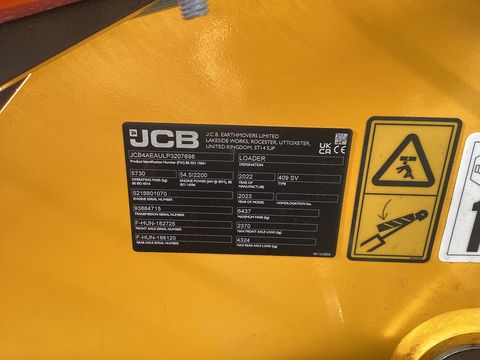 JCB 409 Kompaktradlader StufeV