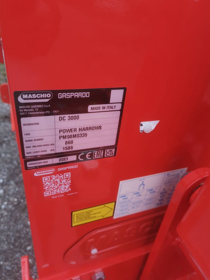 Maschio DC 300 non Combi mit Hucke Pack  3