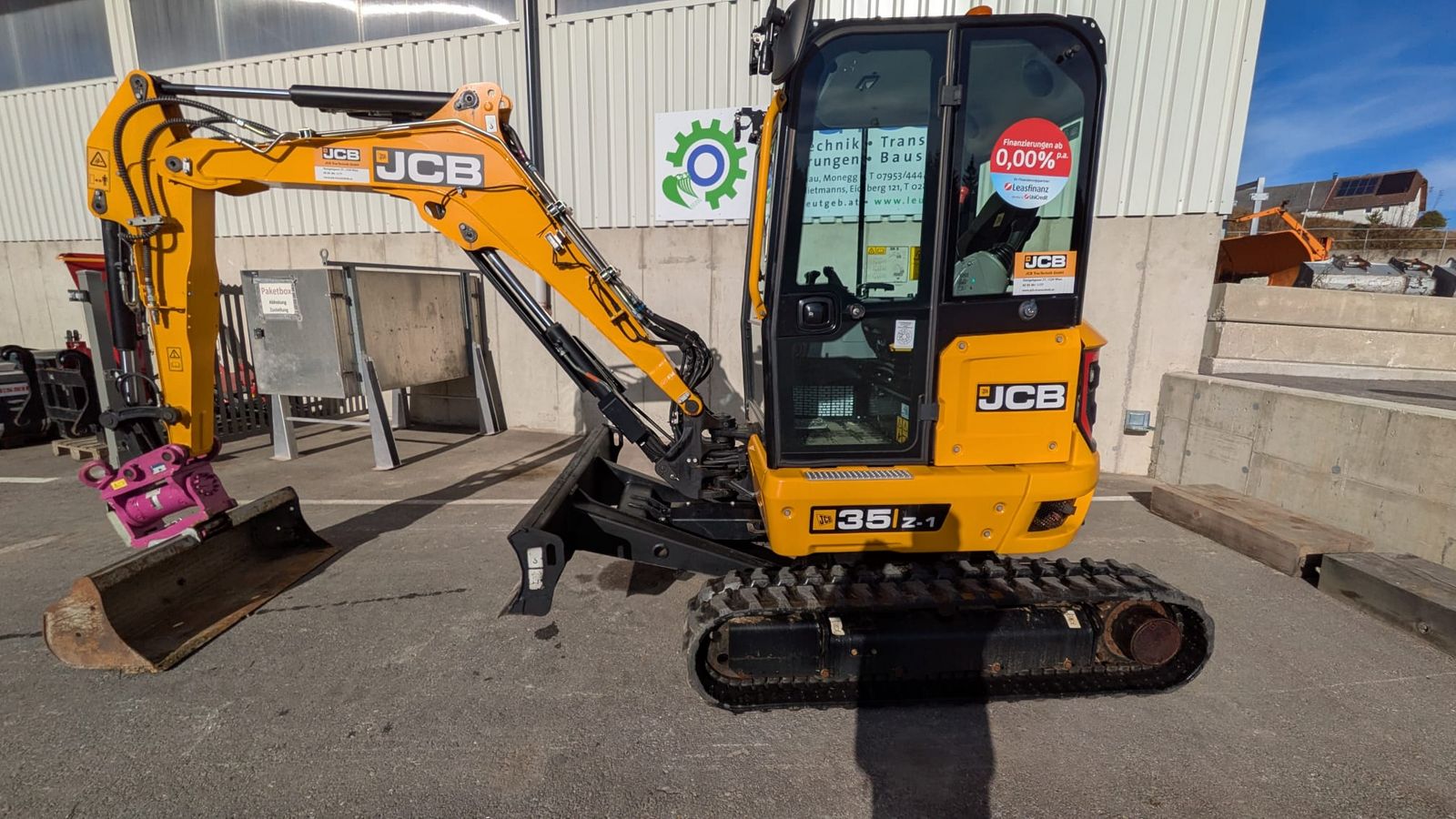 JCB 35-Z Minibagger 3