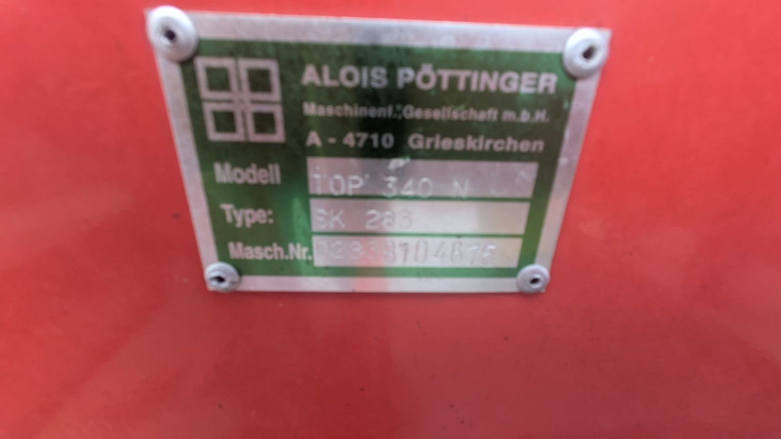 Pöttinger 340 N 3