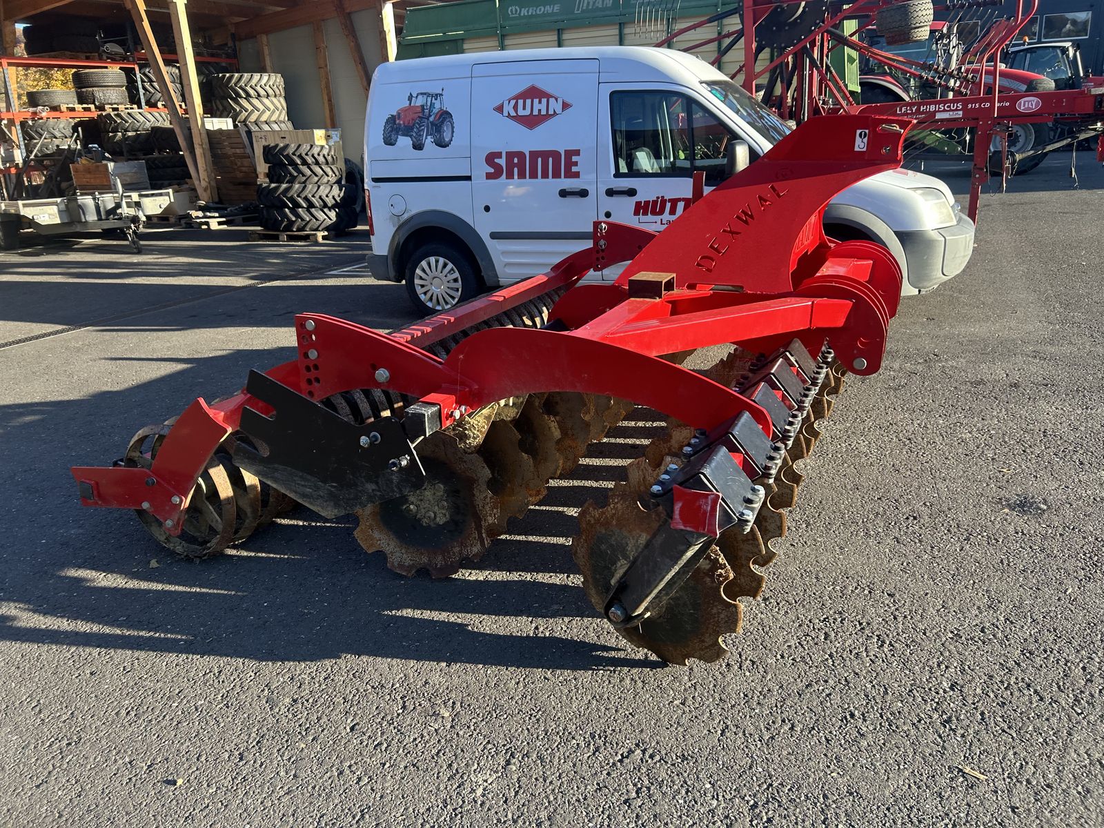 DEXWAL Mamut Scheibenegge 300cm 3