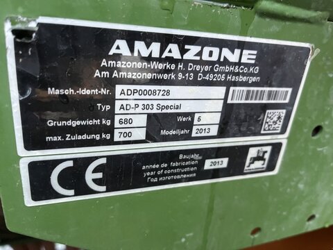 Amazone AD P 303 spezial + KX 303