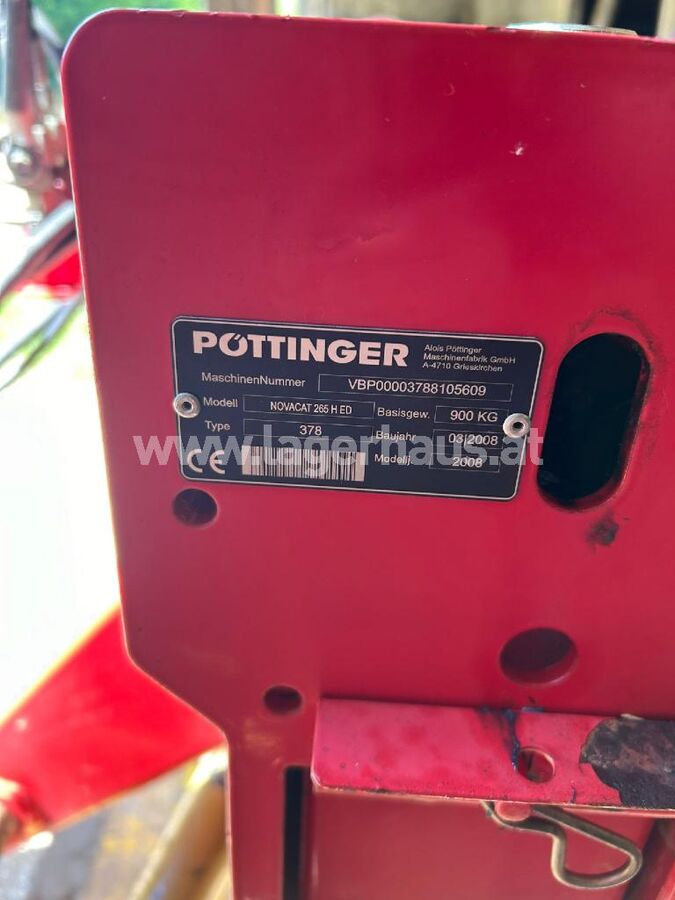 Pöttinger NOVACAT 265 HED 3