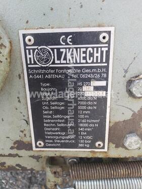 HOLZKNECHT HS 270 E