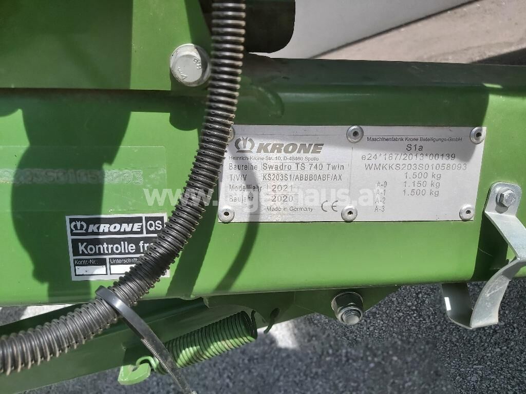 Krone SWADRO TS 740 TWIN 2