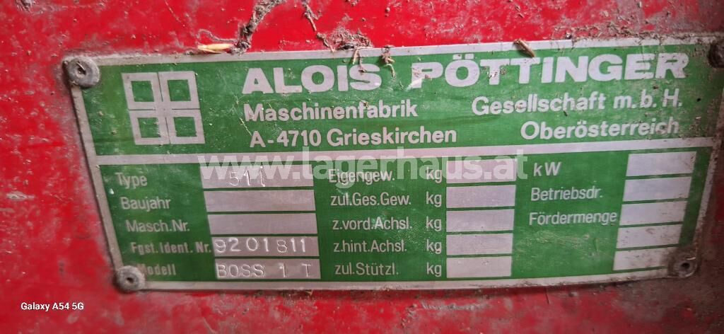 Pöttinger BOSS 1T 3