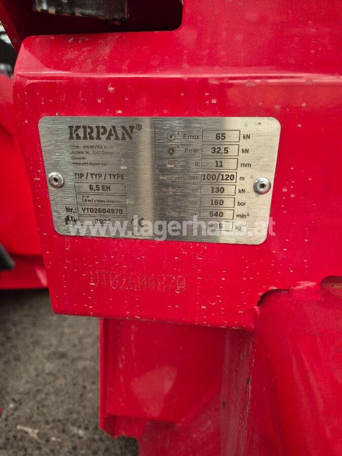 Krpan 6,5 E H S 1,60M 2
