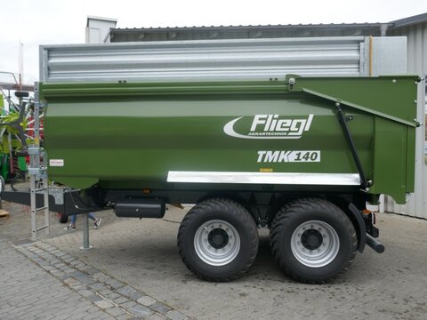 Fliegl Tandem-Muldenkipper TMK 140 FOX -> wenig eingese