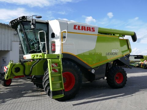 CLAAS Lexion 620 inkl. SW V600 mit Rapsausrüstung
