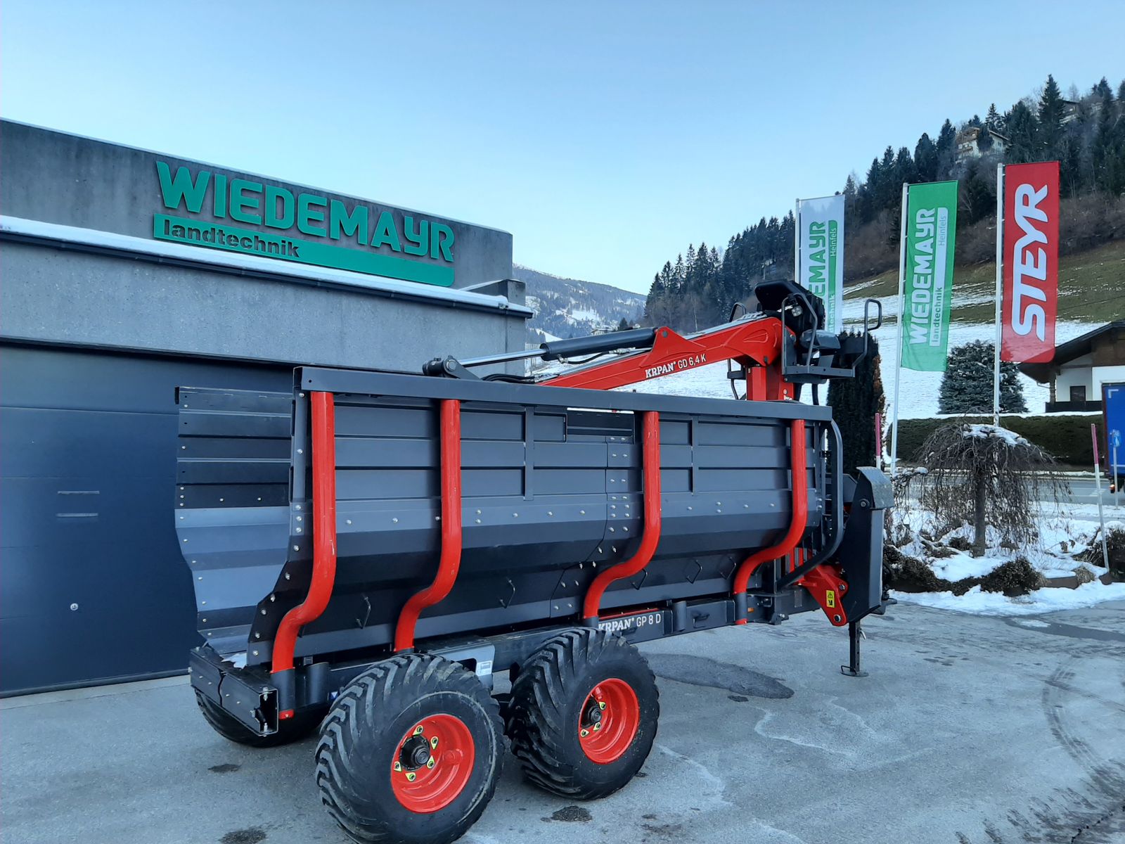 Krpan GP 8 DF mit GD 6,4 K 2