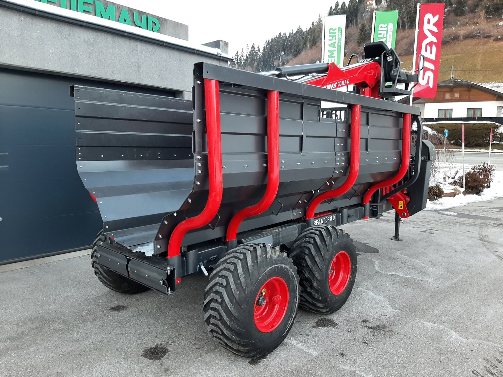 Krpan GP 8 DF mit GD 6,4 K 3