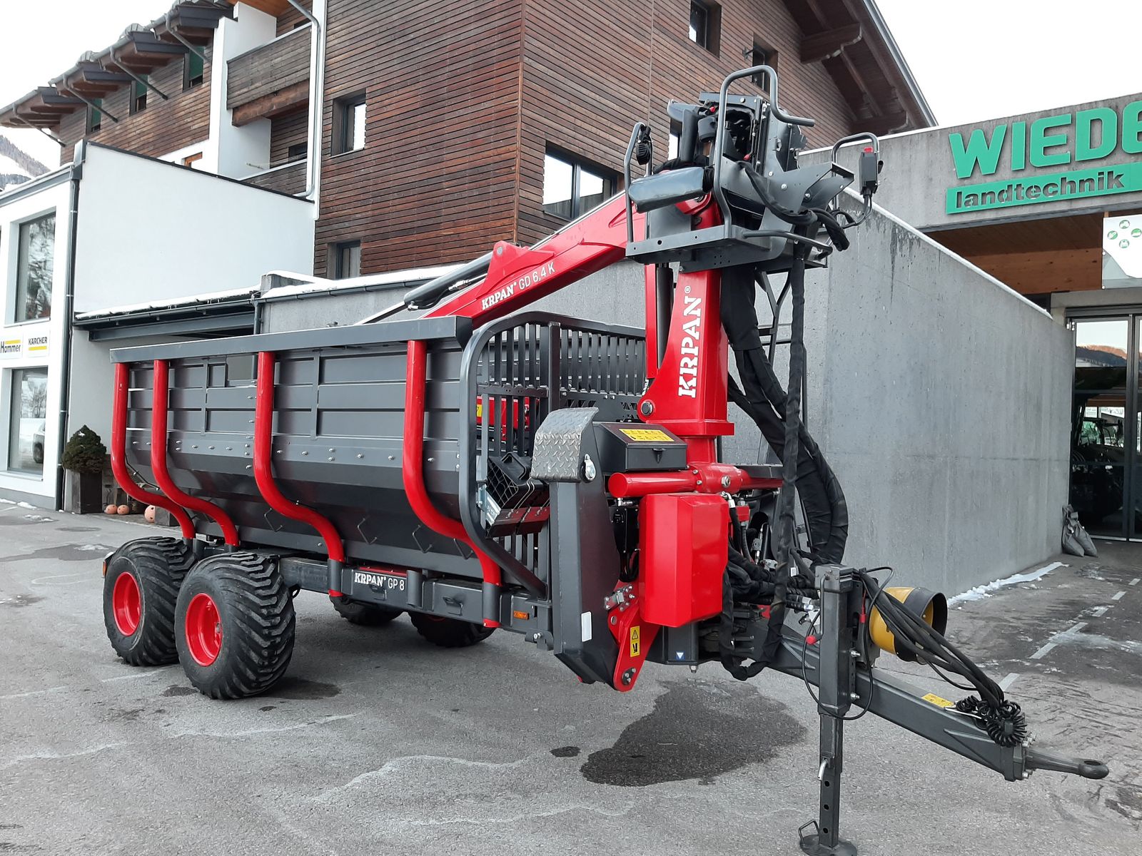 Krpan GP 8 DF mit GD 6,4 K 1