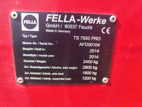 Fella TS 7850 Pro