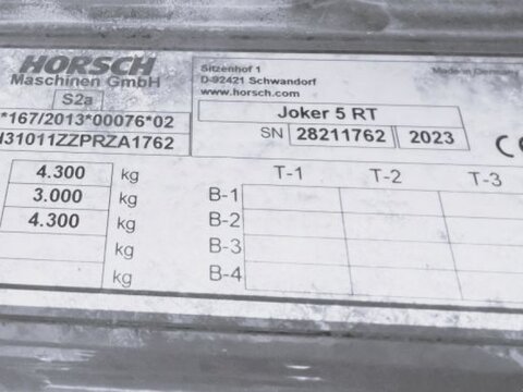 Horsch Joker 5 RT 3