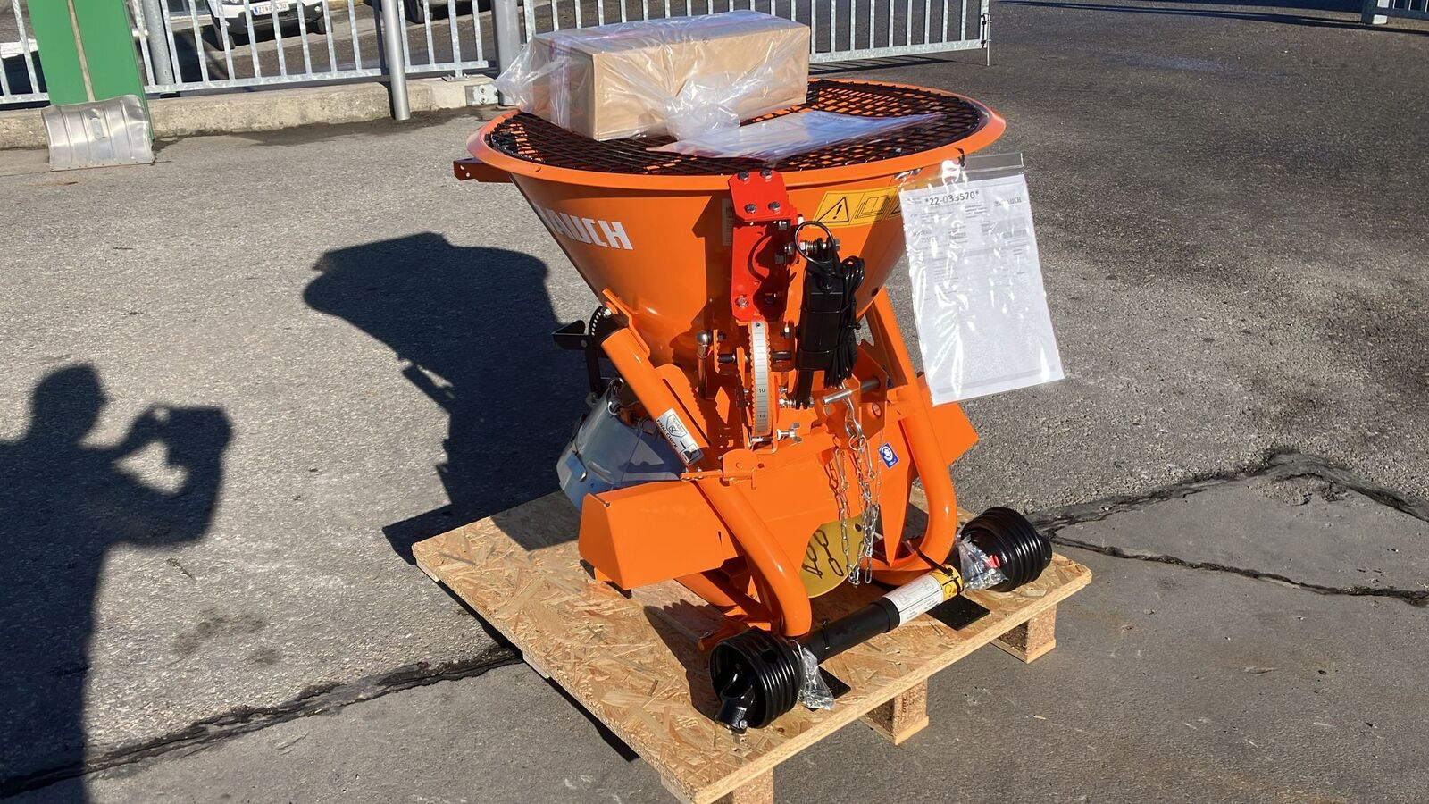 Rauch SA121 Splittstreuer 2