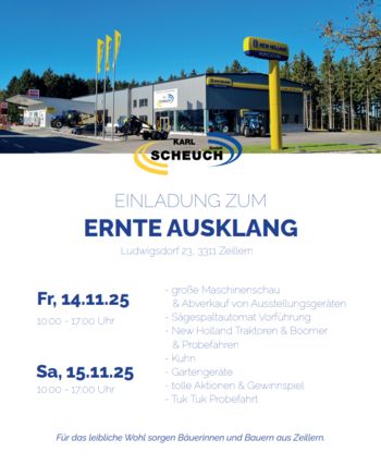 Ernteausklang u. Hausmesse